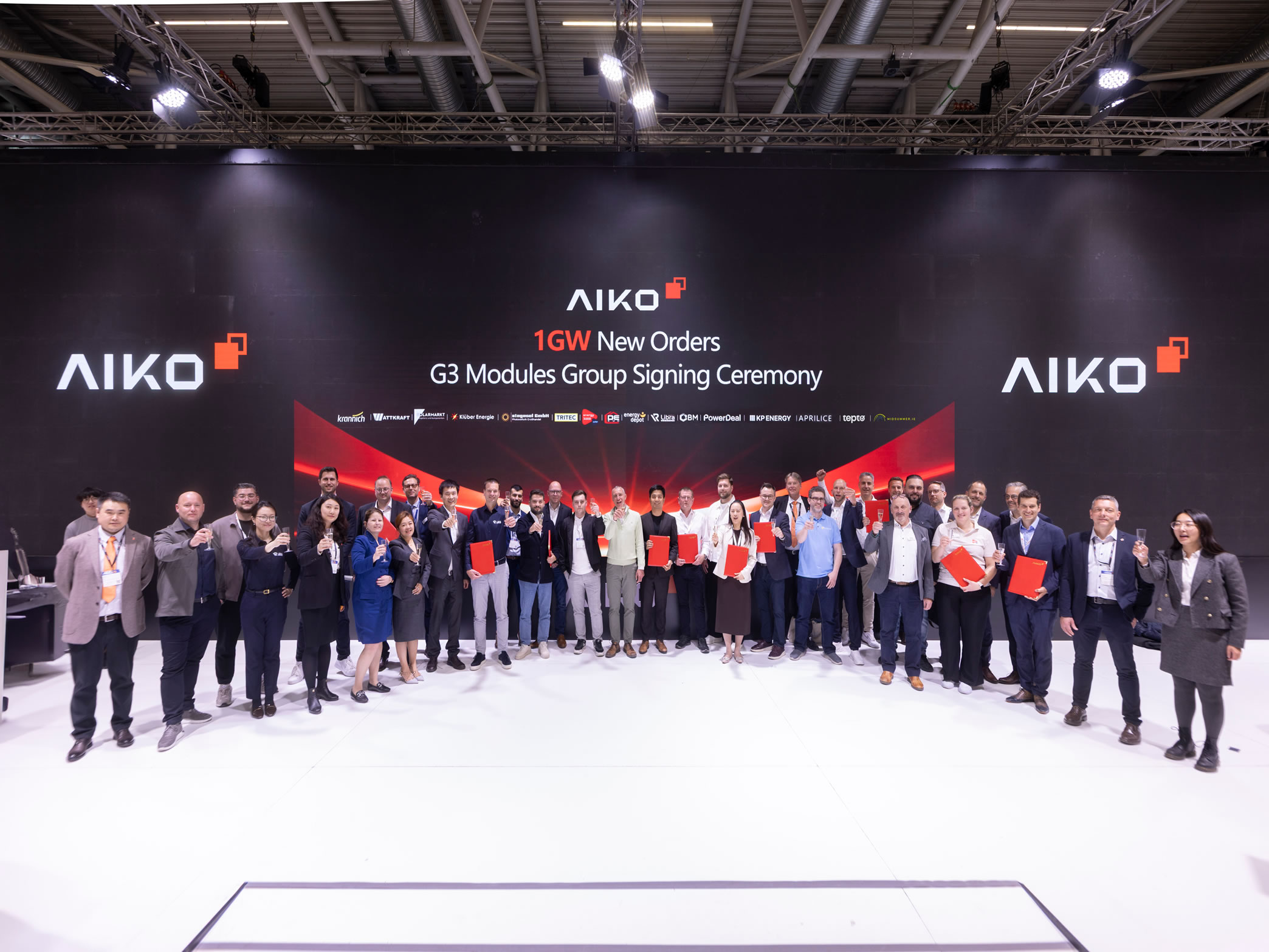 AIKO’s INFINITE Modules Surpass 1GW Milestone New Orders Across Europe