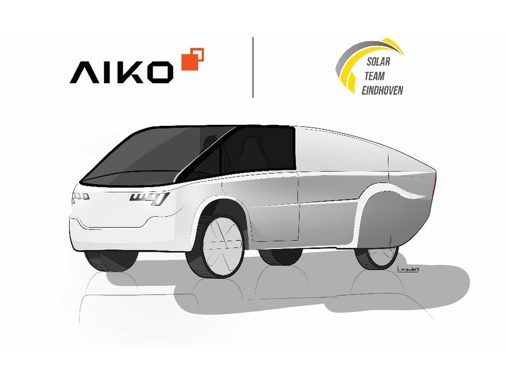 La tecnología ABC de AIKO llega a la primera ambulancia solar del mundo de la mano de la Universidad Tecnológica de Eindhoven