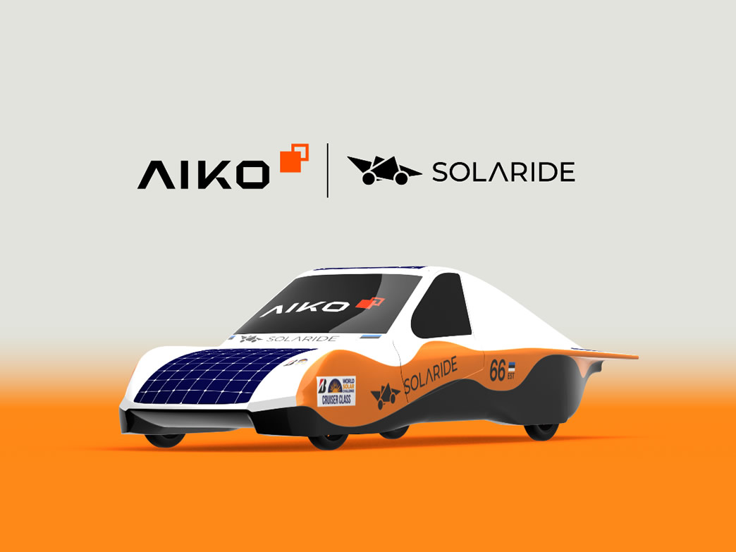 AIKO s’associe à l’estonien Solaride pour propulser la prochaine génération de mobilité solaire gr?ce à la technologie ABC