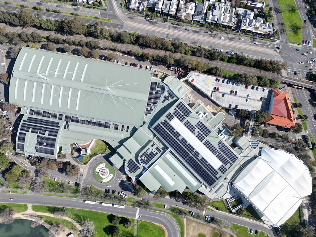 AIKO and Next Green Group Power Melbourne Sports and Aquatic Centre with 1.3 MW Rooftop Solar System